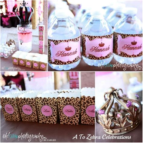 Find great deals on ebay for pink zebra print party decorations. 37 best images about Leopard Party Ideas on Pinterest | Leopard print cupcakes, Plastic table ...