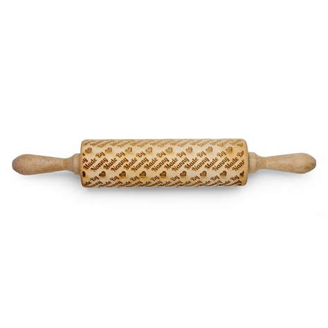 Personalised Embossing Rolling Pin Etsy