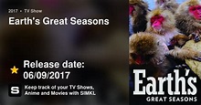 Earth's Great Seasons (TV Series 2017)