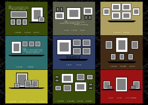 How To Arrange Photo Gallery Frame Wall Layouts How To Instructions
