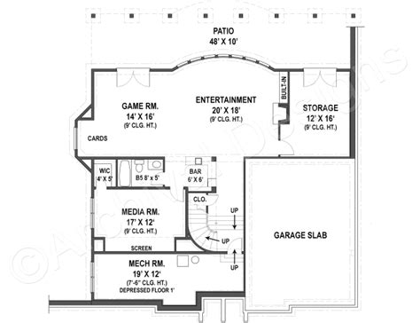 Villa Royale House Plan Luxury Floor Plans Basement Floor Plans