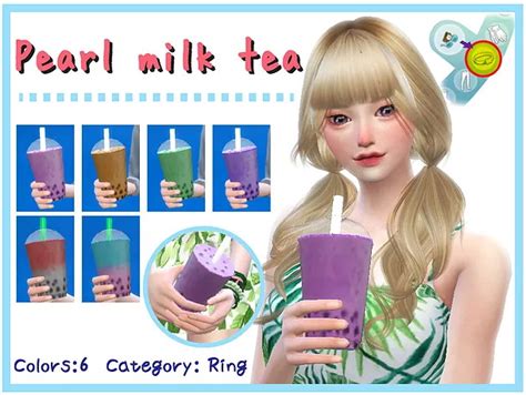 Pearl Milk Tea At A Luckyday Sims 4 Updates