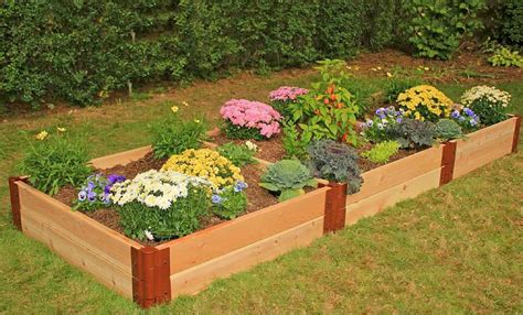 This containment allows the soil to be raised above the ground or the surrounding soil and stabilizes the temperature of the soil. Raised Garden Beds Ideas - Decoration Channel