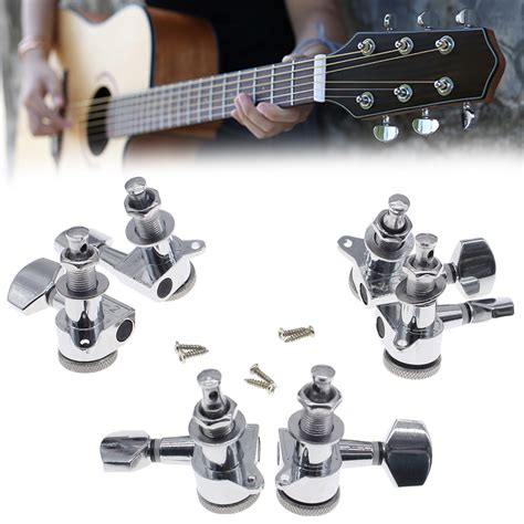 6pcs Left Right Guitar String Tuning Pegs Locking Tuners Keys Machine Heads Fast 885921741955 Ebay