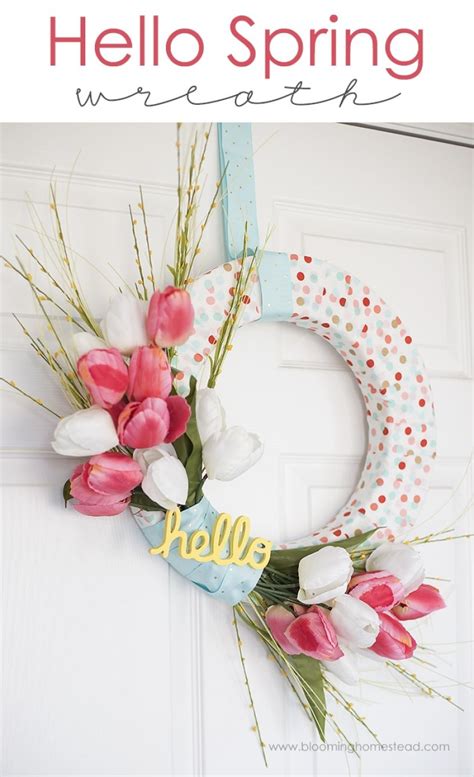 10 Front Door Spring Wreath Ideas On Love The Day