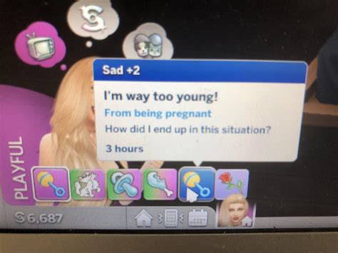 Feb 18, 2021 · download the mod and simply right click. I love the slice of life mod, it makes the game way more realistic. My teen sim got pregnant and ...