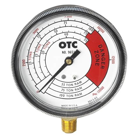 Otc 9651 4 Scales Pressure Gauge