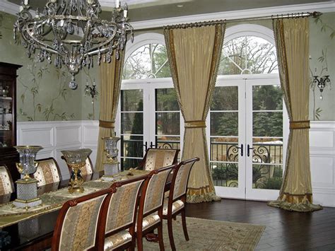 Dining Room Drapes Elegantly Designed Drapery For Dining Rooms