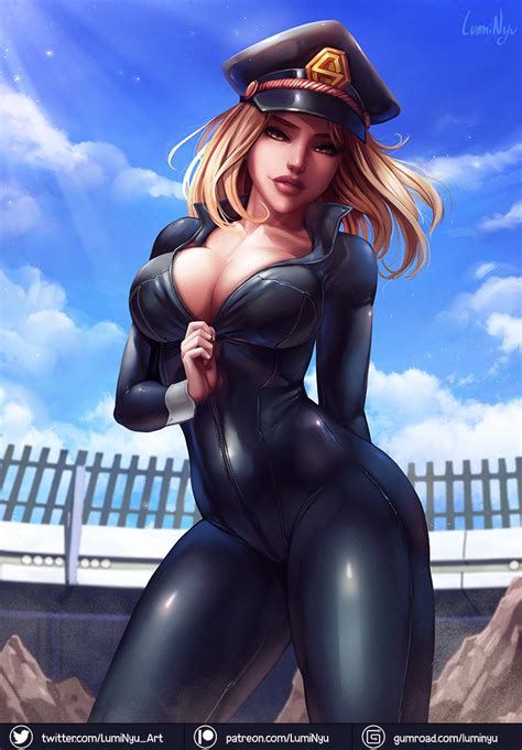 My Hero Academias Camie Utsushimi Gets A Thick Pinup From Artist Luminyu Bounding Into Comics