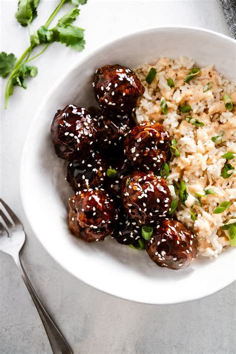 Korean Bbq Meatballs Flavorful And Easy Recipe