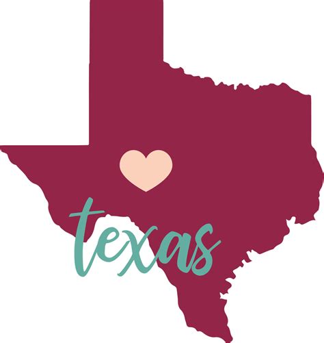 Texas State Svg Cut File Texas Map Clipart Large Size Png Image