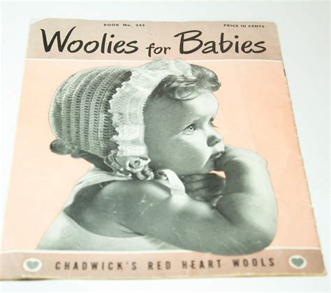 Pattern Booklet Woolies For Babies Knit And Crochet Cynthia S Attic Direct Antiques And