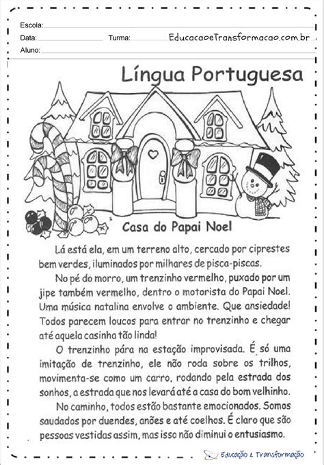 Avaliação De Portugues 5 Ano Interpretação De Texto E Gramatica