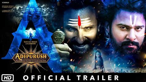Adipurush Official Conceptual Trailer 2 Prabhas Kriti Sanon Om Raut Saif Ali Khan T