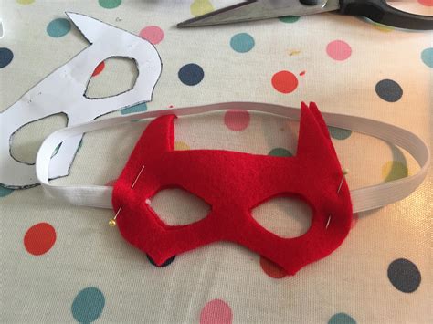 Five Minute Felt Superhero Masks The Gingerbread Uk