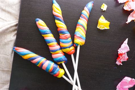 How To Make Easy Candy Unicorn Horns Nerdy Mamma