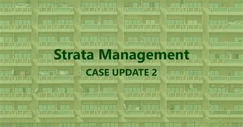 The strata management tribunal of malaysia. Strata Management Case Update 2: Extension of Time for AGM ...