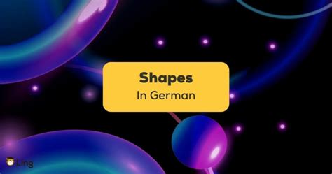 20 Easy Terms For Shapes In German For Beginners Ling App