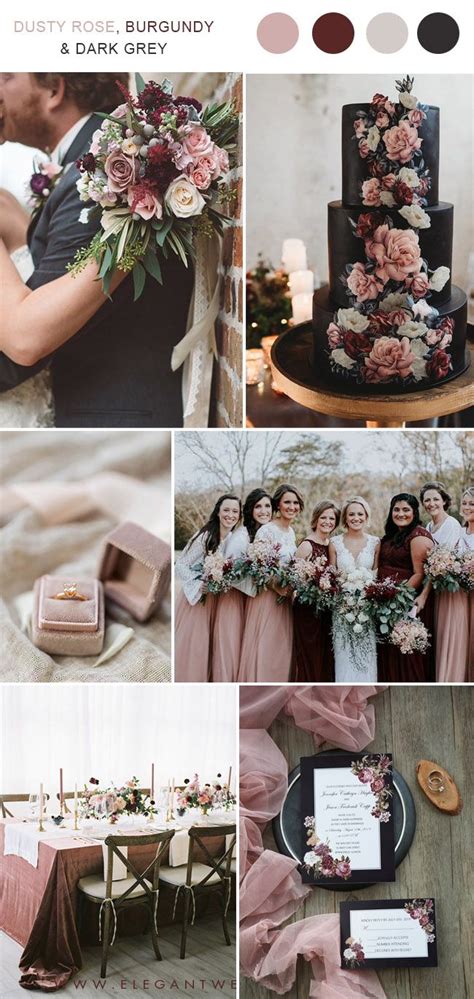 Trending Gorgeous Dusty Rose Wedding Colors For Brides To Try In Elegantweddinginvites