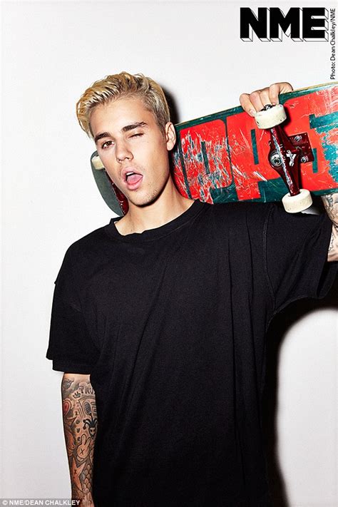 Justin Bieber Talks Fame In Very Frank Nme Magazine Interview Daily