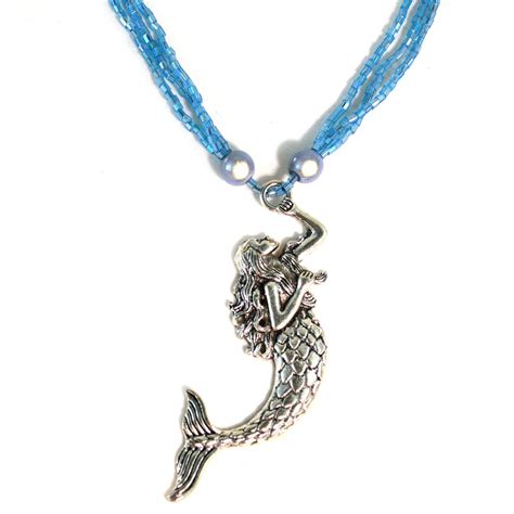 Mermaid Pendant Necklace 17 To18 Inches Made To Order Twisted Pixies