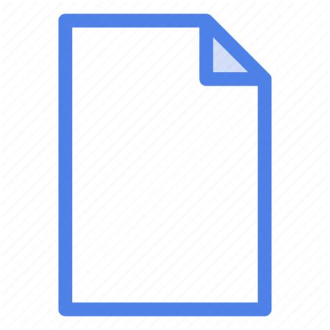 Blank Blank Document Document File File Type Page Paper Icon