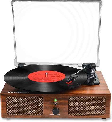 Buy Vinyl Record Player Bluetooth Turntable With Built In Speakers And