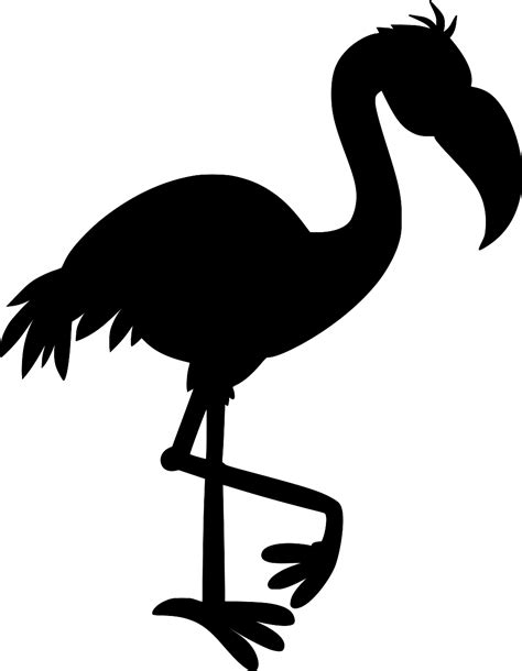 Svg Animal Bird Cartoon Flamingo Free Svg Image And Icon Svg Silh