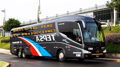 Buses Del Perú Tepsa Los Profesionales Youtube