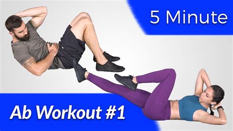 5 Minute Core Workout Beginner