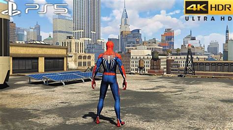 Marvel S Spider Man Remastered Ps K Fps Hdr Ray Tracing Gameplay Full Game Mag Moe