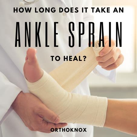 Bone generally takes six to 12 weeks to heal to a significant degree. How Long Will It Take My Ankle Sprain To Heal? | OrthoKnox