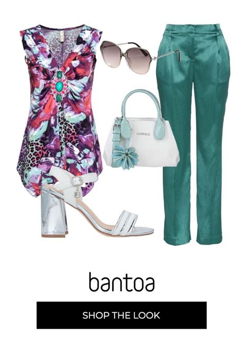 Check spelling or type a new query. Top con pietre sulla scollatura, pantaloni dritti in satin ...