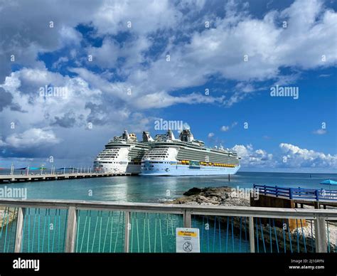Bahamas September 16 2021 The Royal Caribbean Cruise Ship Freedom
