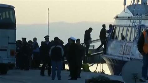 Greece Starts To Send Migrants Back To Turkey Cnn Video