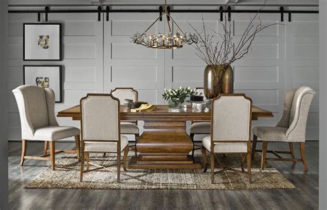 Kingsbury Dining Room Set W Traditions Westcliff Chairs Dining Room