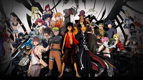 20 Anime Crossover Wallpaper 4k Anime Wallpaper