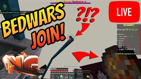 🔴minecraft Bedwars Live Now🔴join My Game And Be On Stream