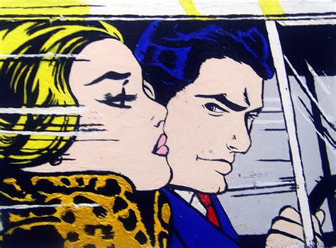 Roy Lichtenstein In The Car 1963 Pop Art Lichtenstein Pop Art