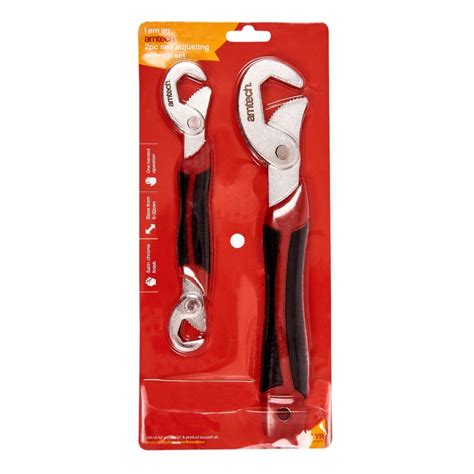 2pc Self Adjusting Wrench Set Amtech