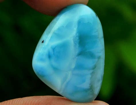 Excellent Blue Larimar Gemstone Genuine Larimar Stone 1860 Etsy