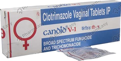 Candid V1 500 MG Vaginal Tablet 1 Uses Side Effects Price Dosage