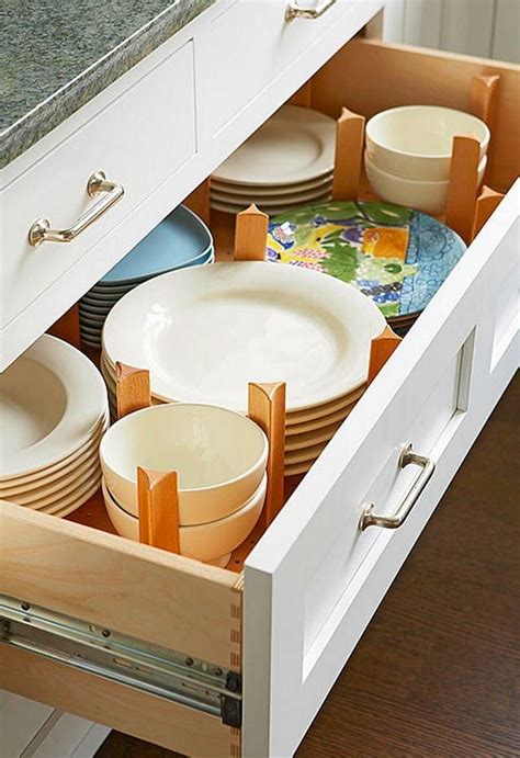 Do You Store Your Dishes In Drawers Diy Kitchen Storage Kitchen