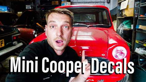 Mini Cooper Decals Youtube