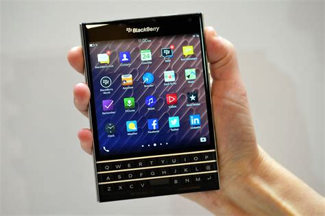Blackberry Passport Tries New Shape On A Flagship Smartphone Does It