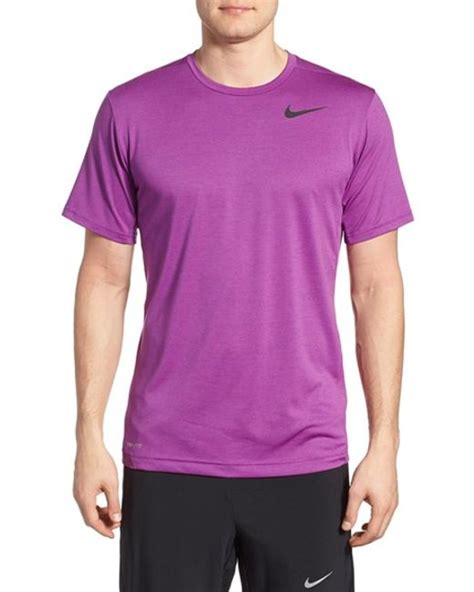 Nike Dri Fit Training T Shirt In Purple For Men Iris Cosmic Purple