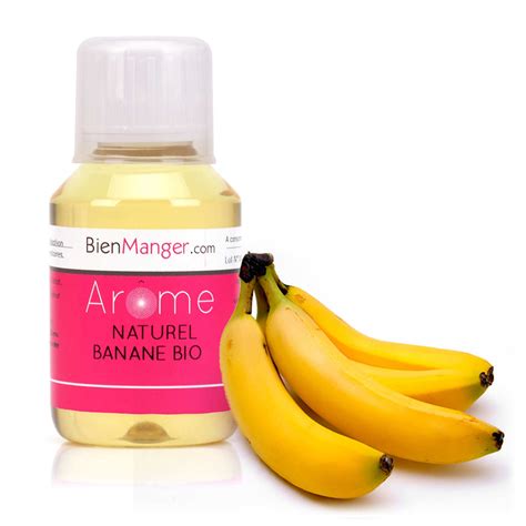 Organic Natural Banana Flavouring Bienmanger Ar Mes Colorants