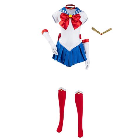 Buy Sailor Moon Costume Women Outfit Tsukino Usagi Cosplay Full Set