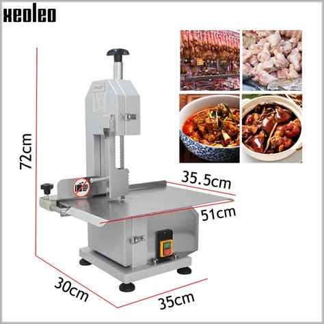 XEOLEO Bone Sawing Machine Desktop Bone Cutting Machine Frozen Meat