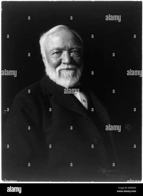 Andrew Carnegie 1835 1919 Stock Photo Alamy